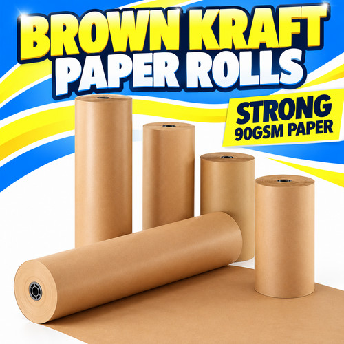 Brown kraft packing paper - packing,