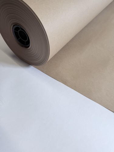 Pure kraft paper roll 900mmx - kraft,