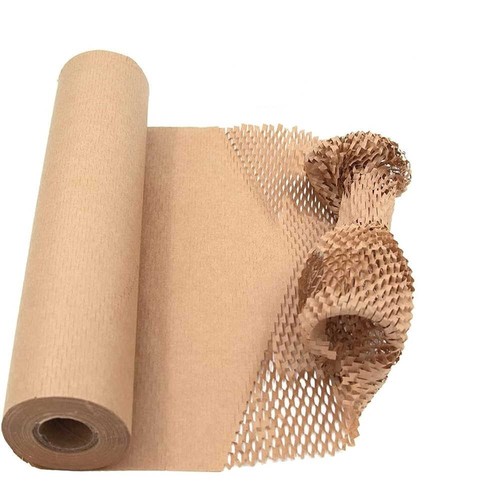 Honeycomb paper wrap rolls eco - paper,