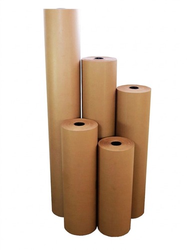 Strong brown kraft wrapping - brown,