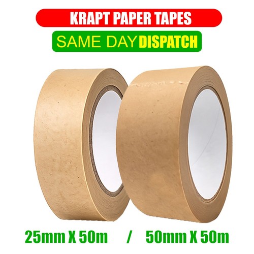Brown kraft paper tape - kraft,