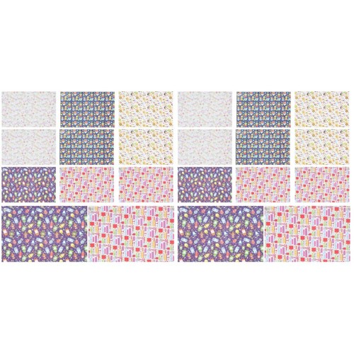 Cartoon patterned wrapping - cartoon,