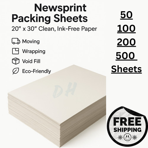 Newsprint packing paper - newsprint,