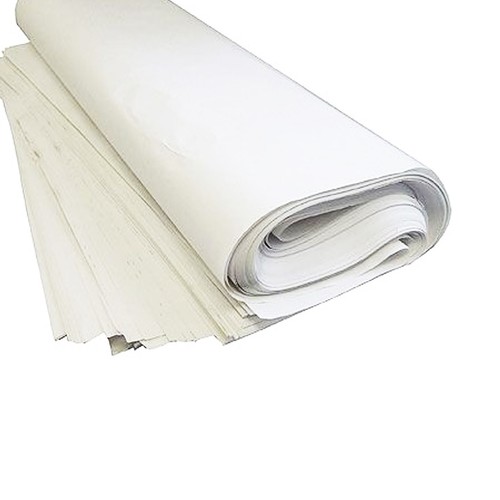 White packing paper chip shop - white,