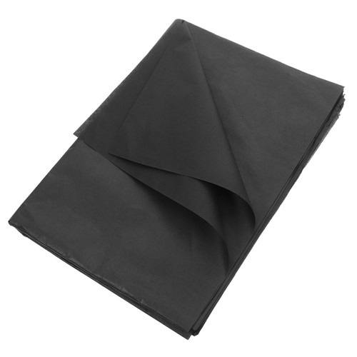 Reusable black tissue paper - black,