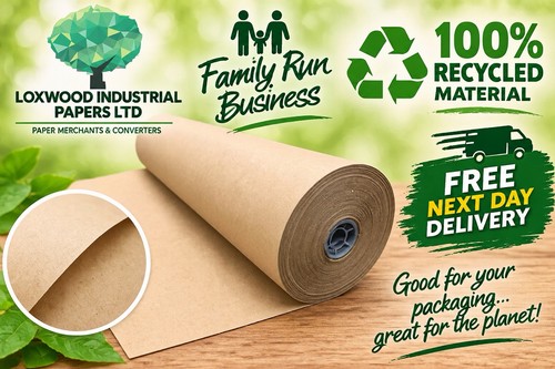 Brown kraft paper roll 900mm - paper,