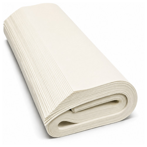 White newspaper offcuts - white,