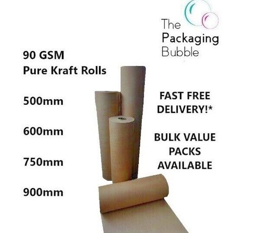 Brown pure kraft - kraft, paper