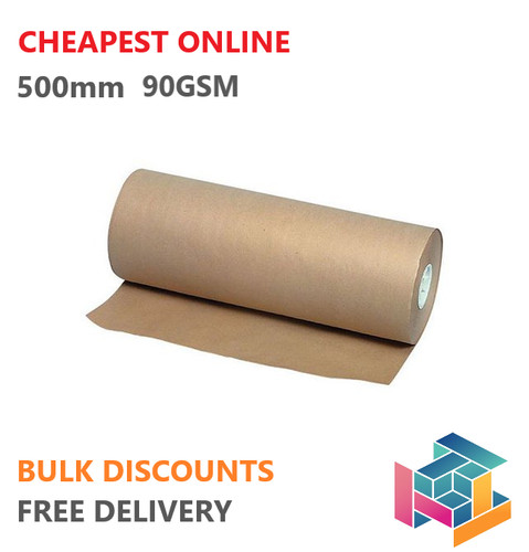 Brown kraft parcel - brown,