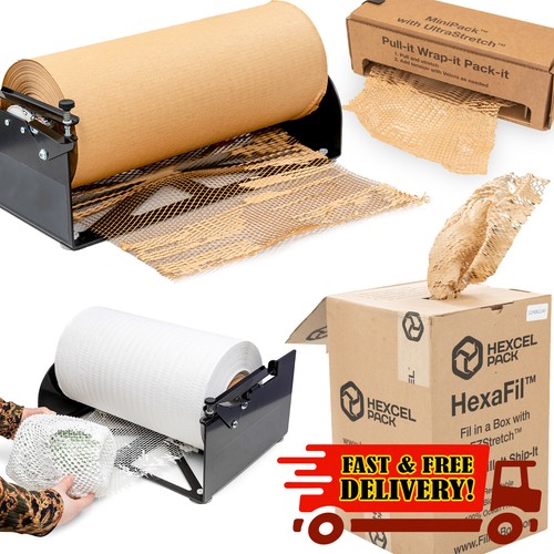 Honeycomb paper wrap rolls - paper, eco