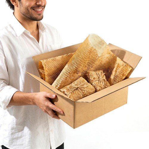 Honeycomb packing paper roll - packing,