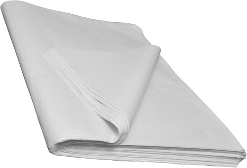 White acid free tissue paper - acid,